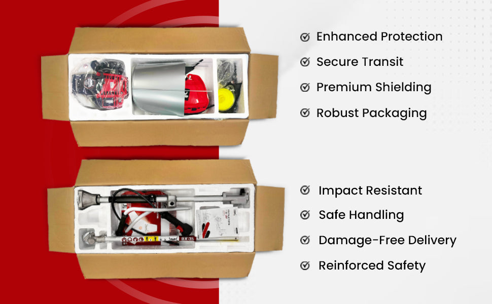 Balwaan Krishi Brush Cutter 35cc Petrol Engine 4 Stroke Side Pack Crop Cutter BX-35