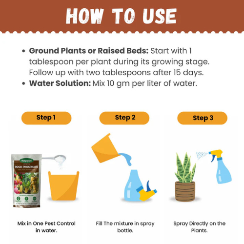 Katyayani Premium Rock Phosphate | Organic Fertilizer