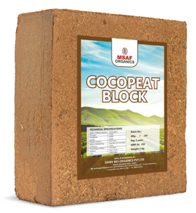 MSAF Cocopeat Block 5 Kg