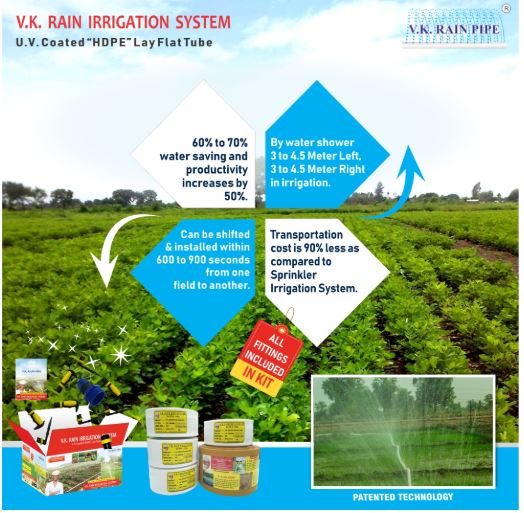 Rain Irrigation System Kit 500 Square meter