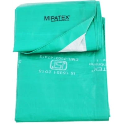 Mipatex Tarpaulin / Tirpal 24 Feet x 12 Feet 200 GSM (Green/White)