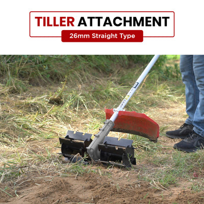 Balwaan Tiller Attachment 26mm Straight Type (Silver)
