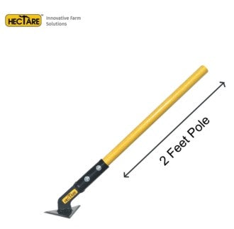 Hectare Scuffle Hoe with 2 feet Pole