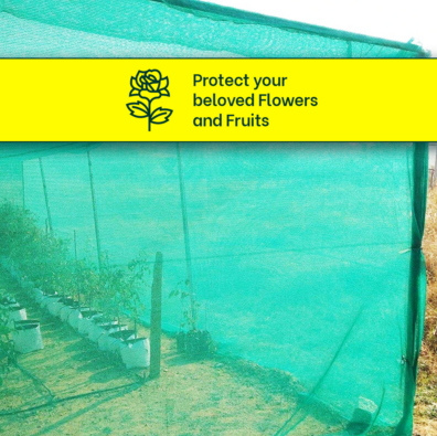 Mipatex 50% Green Shade Net 3m x 10m with Eyelets