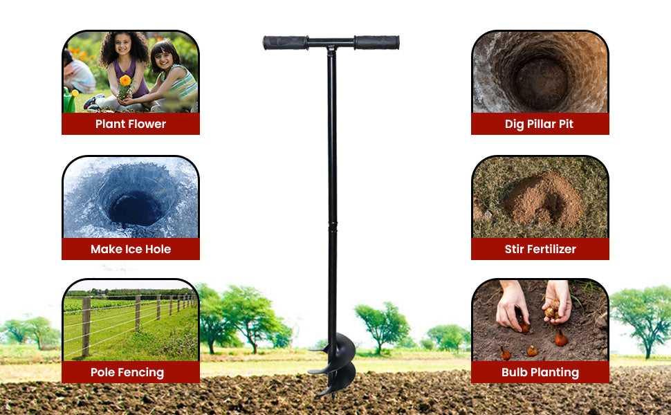 Balwaan Manual Earth Auger 6 Inch BE-6M