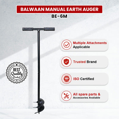 Balwaan Manual Earth Auger 6 Inch BE-6M