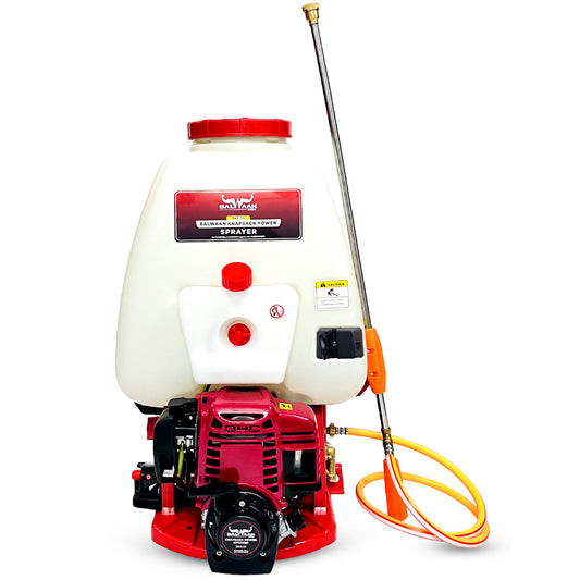 Balwaan Petrol Knapsack Sprayer 35CC 4-Stroke, 25L Tank Capacity BKS-35