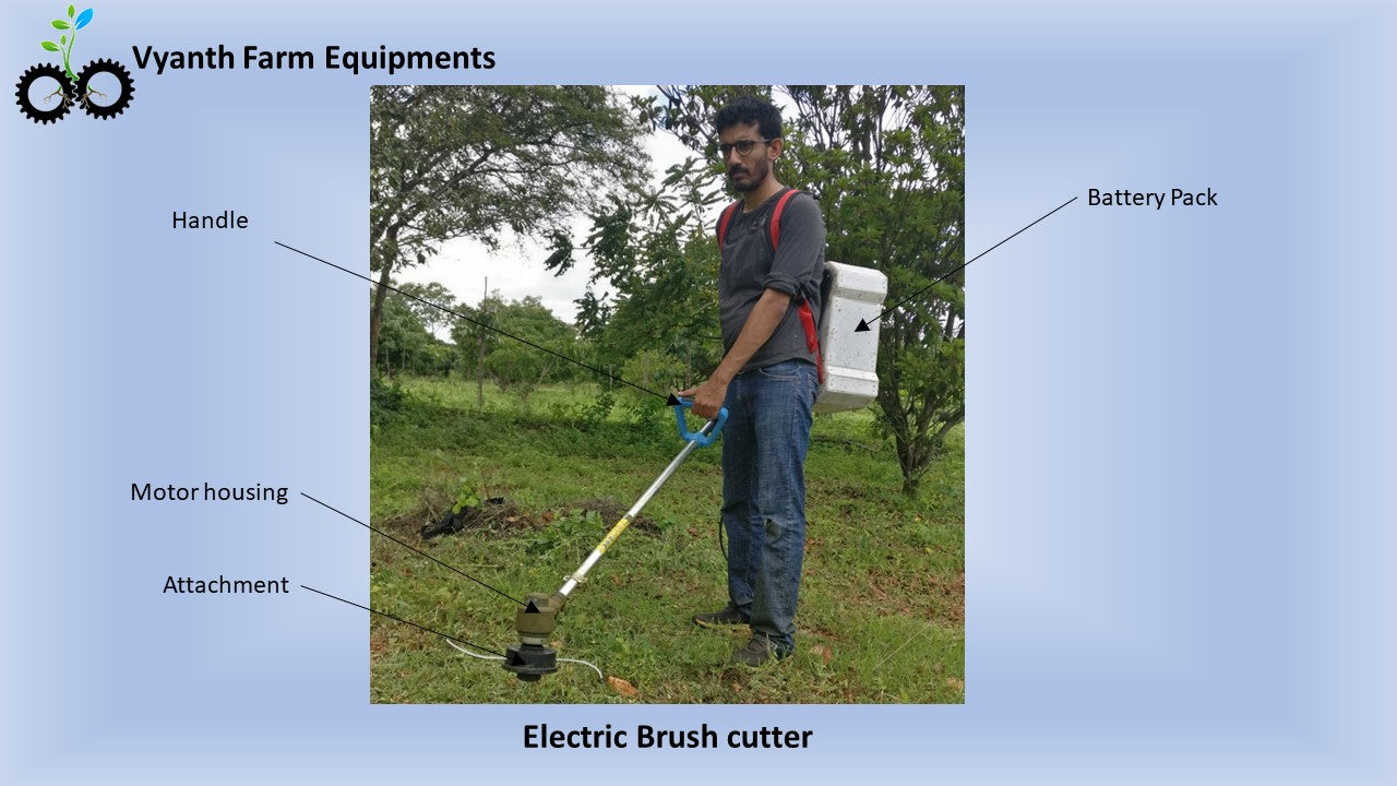 MEVA Electric Brush Cutter