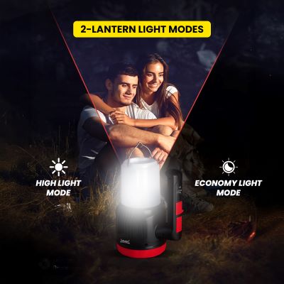 Balwaan Shakti 2 in 1 Emergency Flashlight with Lantern BT-60 | 5W LED Torch & 32 SMD Lantern