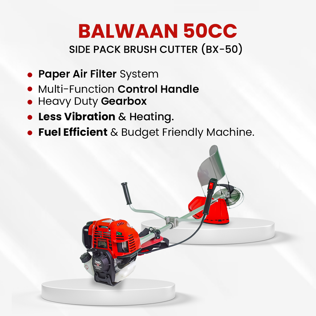 Balwaan Side Pack 4-Stroke BX-50 Brush Cutter