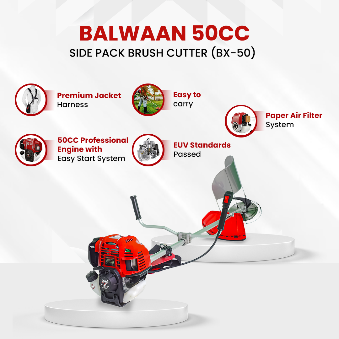 Balwaan Side Pack 4-Stroke BX-50 Brush Cutter