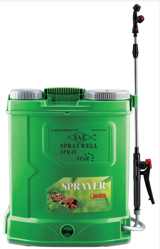 Spraywell Battery Sprayer (12x12) 16 litre