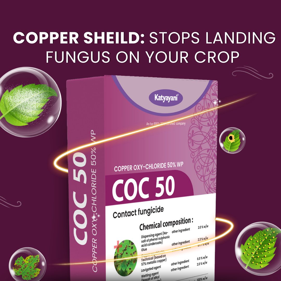 Katyayani COC 50 | Copper Oxychloride 50% WP | Fungicide for Rust Disease