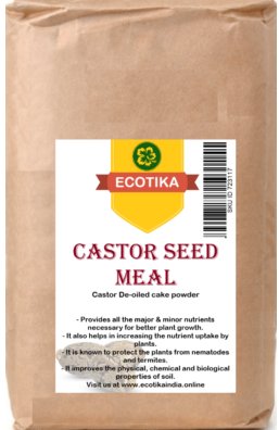 Organic Castor Seed Meal - Fertilizer and Natural Pest Repellent