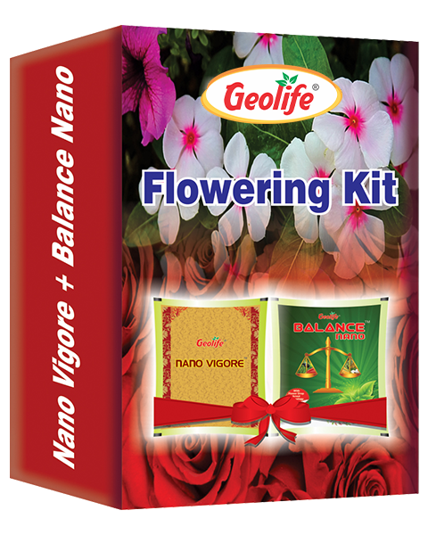 Geolife Flower Booster Kit for Plants (Nano Vigore 1 Gram + Balance Nano 50 Grams)