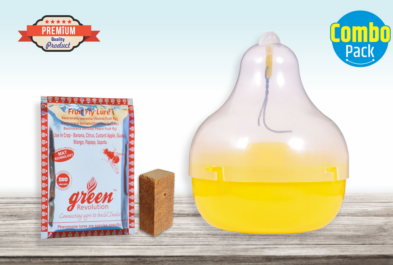 Combo Pack of Max Plus Pheromone Trap + Fruit Fly Pheromone Lure