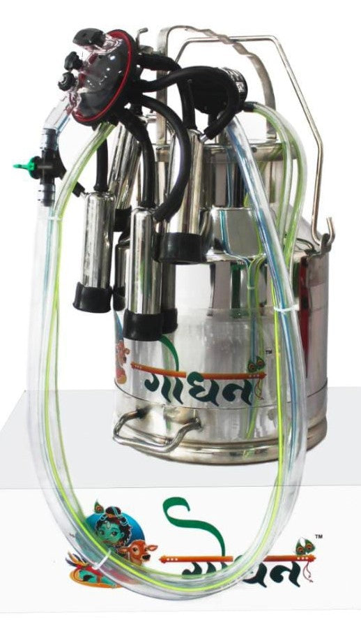 Godhan GS 150 Oil Milking Machine Single Can 25 litres