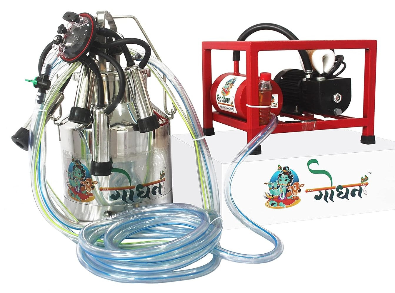 Godhan GS 150 Oil Milking Machine Single Can 25 litres