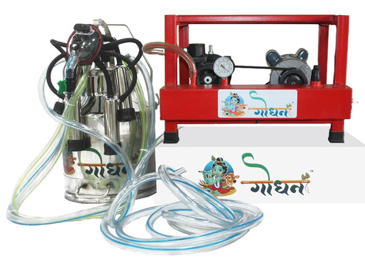 Godhan GS 350 Oil Milking Machine Single Can 25 litres