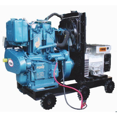 Radiator Generator Set Diesel Water Cool 15K.V.A. 240V