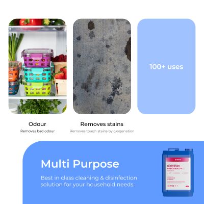 Wesol Hydrogen Peroxide 7.6% w/w Floor Cleaner Solution