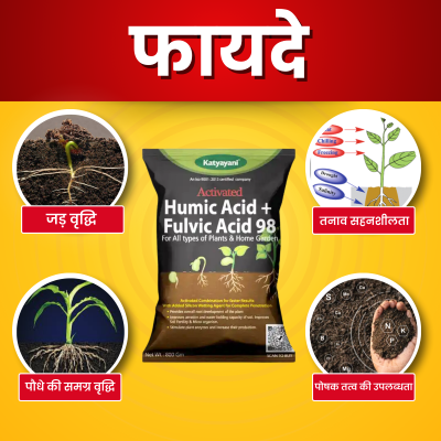 Katyayani Activated Humic Acid + Fulvic Acid 98%
