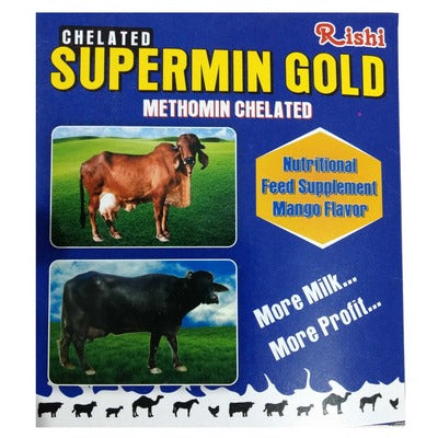 Rishi Methomin Chelated Supermin Gold