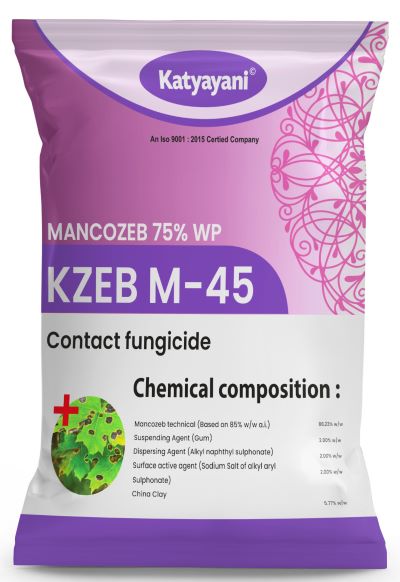 Katyayani KZEB M-45 | Mancozeb 75% WP | Chemical Fungicide