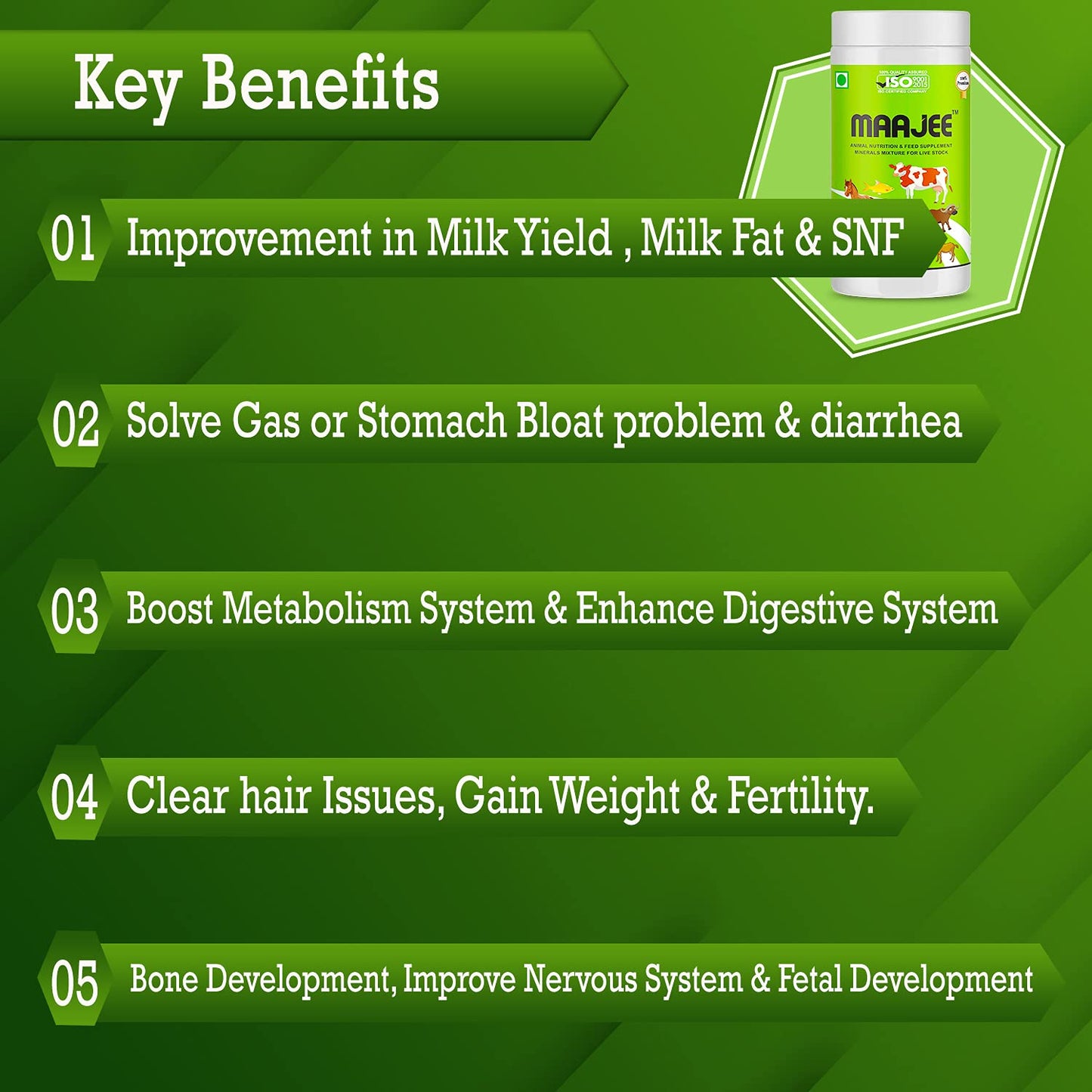 Maajee Animal Minerals Mixture