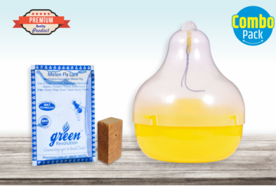 Combo Pack of Max Plus Pheromone Trap + Melon Fly Pheromone Lure