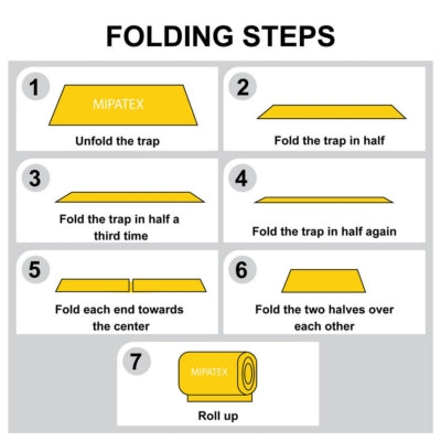 Mipatex Tarpaulin / Tirpal 36 Feet x 18 Feet 200 GSM (Yellow)