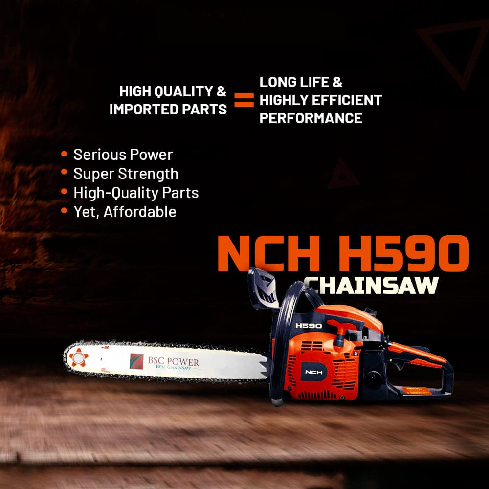Petrol Power Chainsaw 22 inch NCH H590