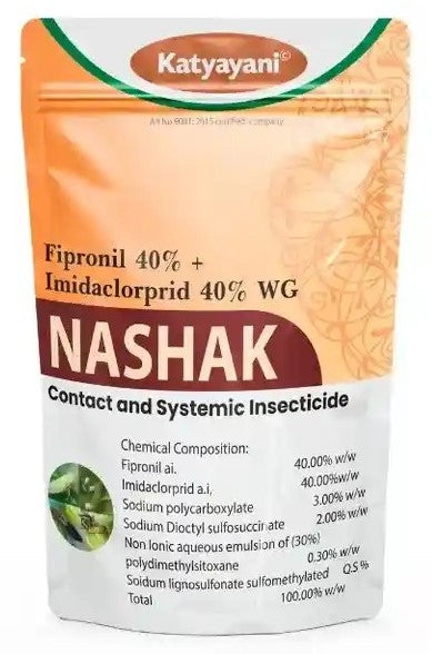 Katyayani Nashak - Fipronil 40% + Imidacloprid 40% WG (100 gramsx1)