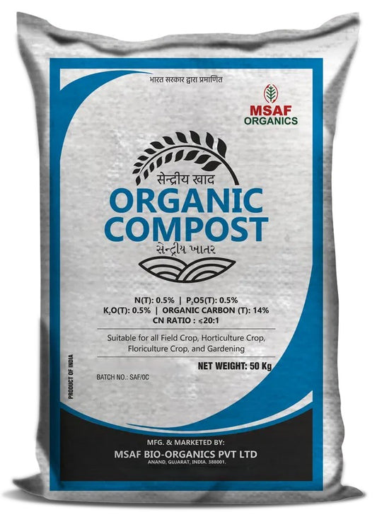 MSAF Organic Compost 50 Kg (For Madhya Pradesh State Only)
