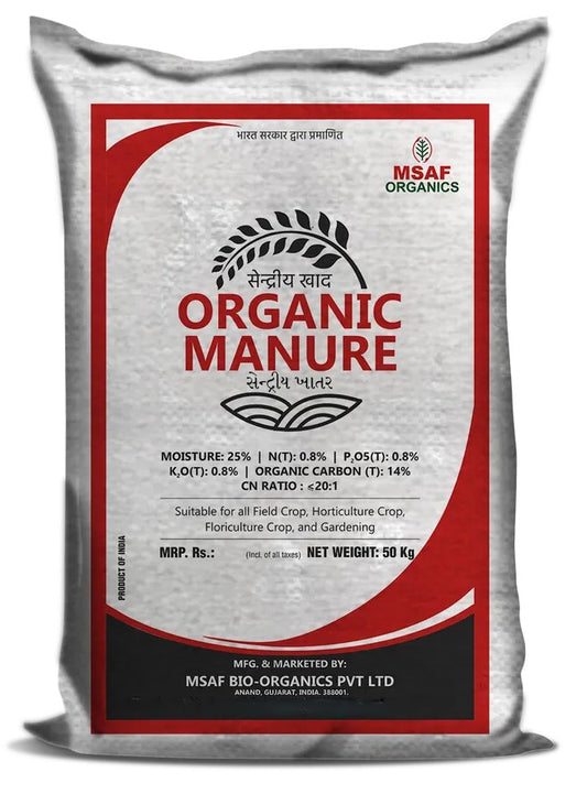 MSAF Organic Manure 50 Kg (For Maharashtra and Madhya Pradesh State only)