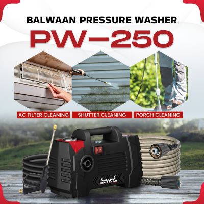 Balwaan Electric Pressure Washer Lightweight PW-250
