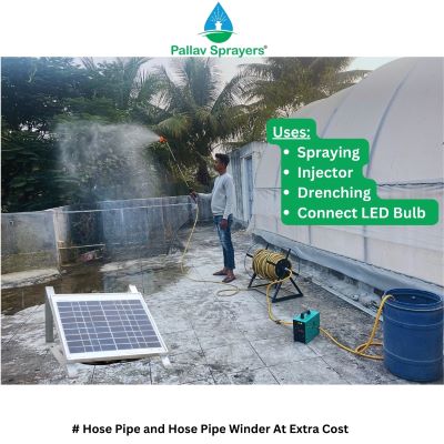 Pallav Multipurpose Solar Sprayer PSV4 with 50 meter Hose Pipe