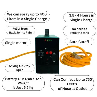 Pallav Multipurpose Solar Sprayer PSV4 without Hose Pipe