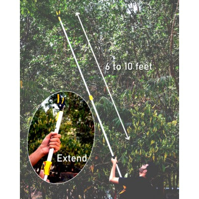 Hectare Aluminum Telescopic Long Reach Pruner with Saw