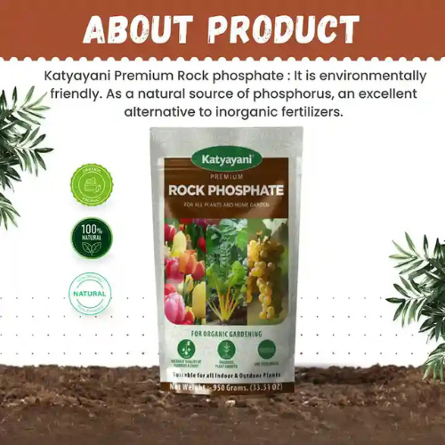 Katyayani Premium Rock Phosphate | Organic Fertilizer