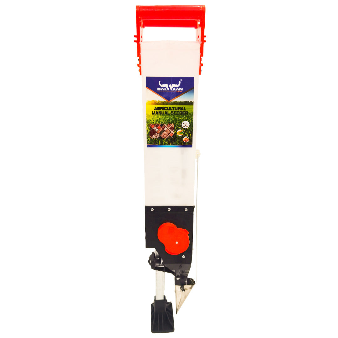 Balwaan S-1 Agricultural Single Barrel Manual Seeder | Garden Tool Adjustable Manual Plant Seeder | for Garden Vegetable Farm Gardening Supplies
