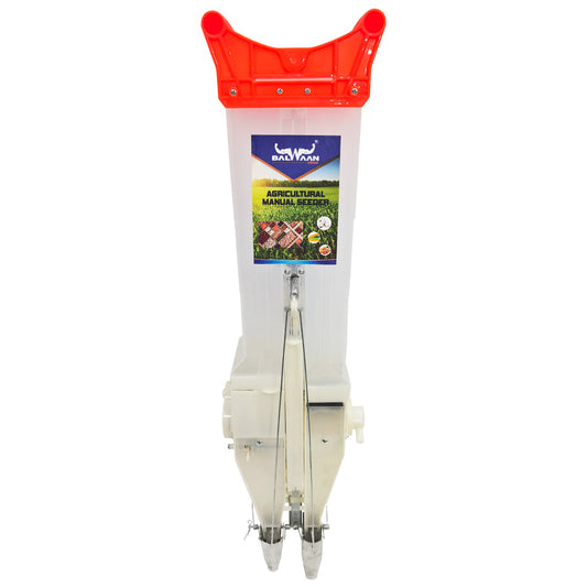 Balwaan Krishi Agricultural Manual Seeder | Double Barrel Hand Operated Seeding Tool | S-2