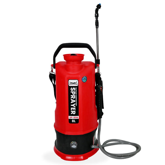 Balwaan Li-ion Battery Sprayer (8 Liters) SP-80B | 12 Volts x 2.6 Ampere Battery Garden Spray Pump, 8 Litre Tank Capacity Suitable for Garden Pest Control, Agricultural Sprayer Pump for Farm