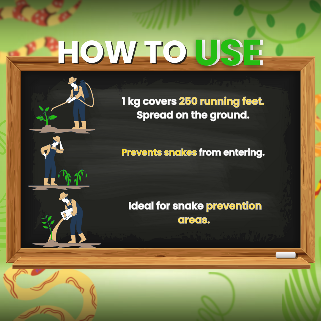 Katyayani Snake Shield Non Toxic Snake Repellent Powder