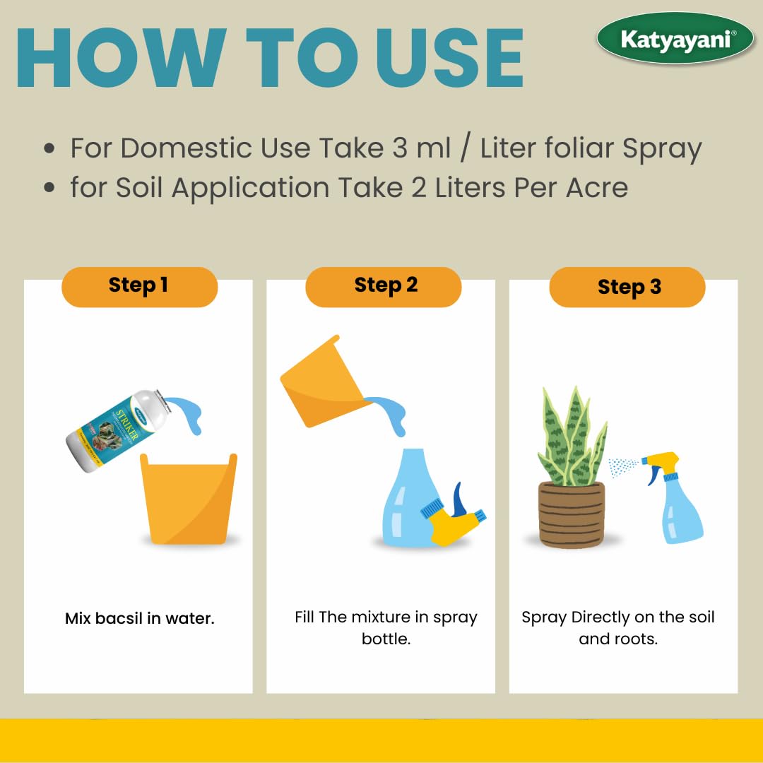 Katyayani Striker - Pseudomonas Fluorescence - Bio Fungicide