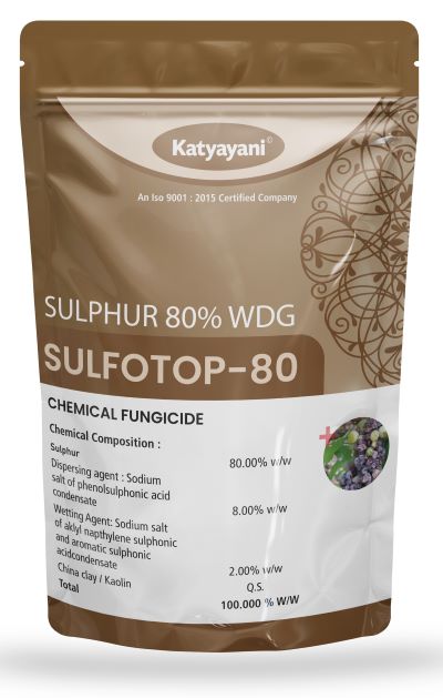 Katyayani Sulfotop-80 - Sulphur 80% WDG