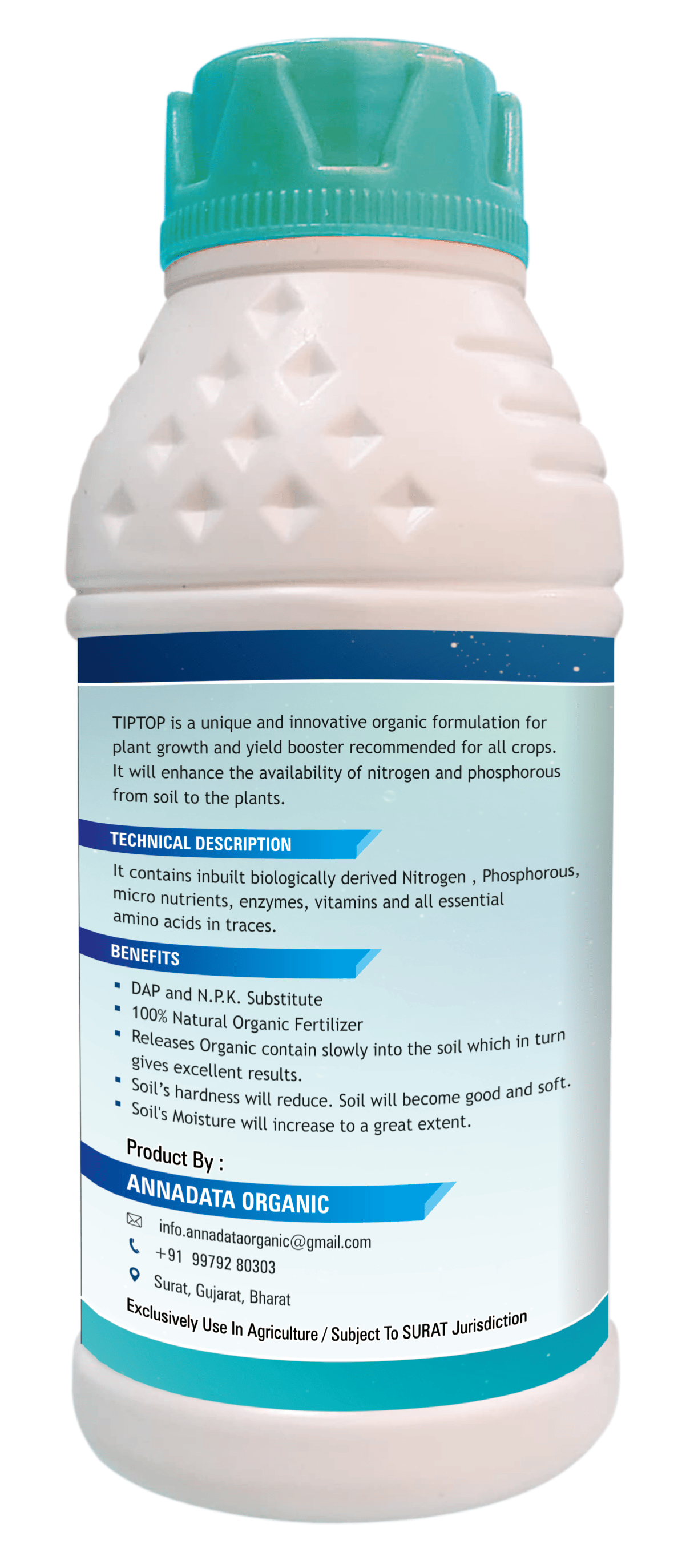 Annadata ORISIL Tip Top - Organic DAP Liquid