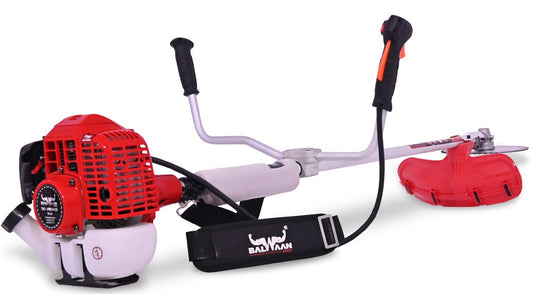 Balwaan Krishi Tea Pruner, Powerful Petrol Engine 41.5cc 2 Stroke with 100-Teeth Carbide Tip Alloy Blade Suitable for Tea Pruning & Harvesting|TP-45