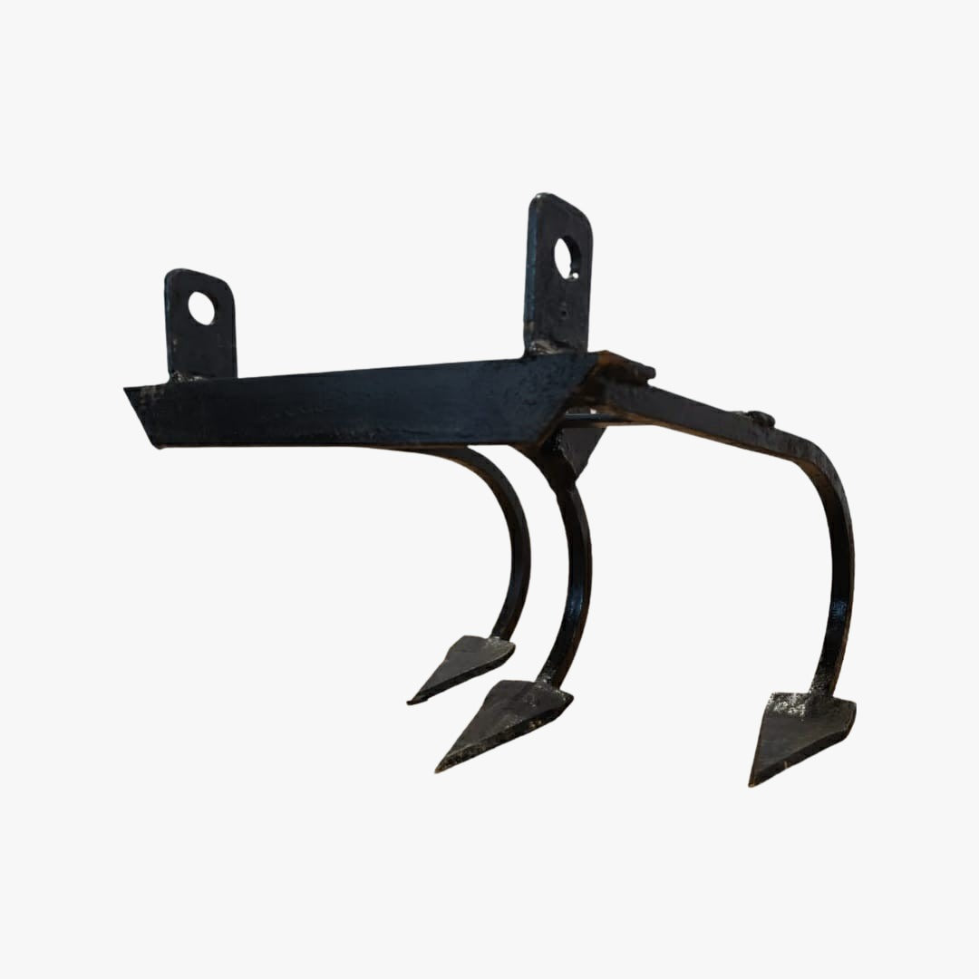 Krishi Raj Gen 3 Electric Tiller 1200W with Battery + Iron Wheel + Rotavator