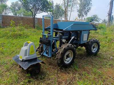 MEVA Electric Vehicle + Mini Tiller Attachment